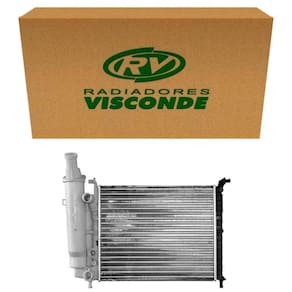 Radiador Fiat Siena 98 A 2002 Sem Ar Visconde