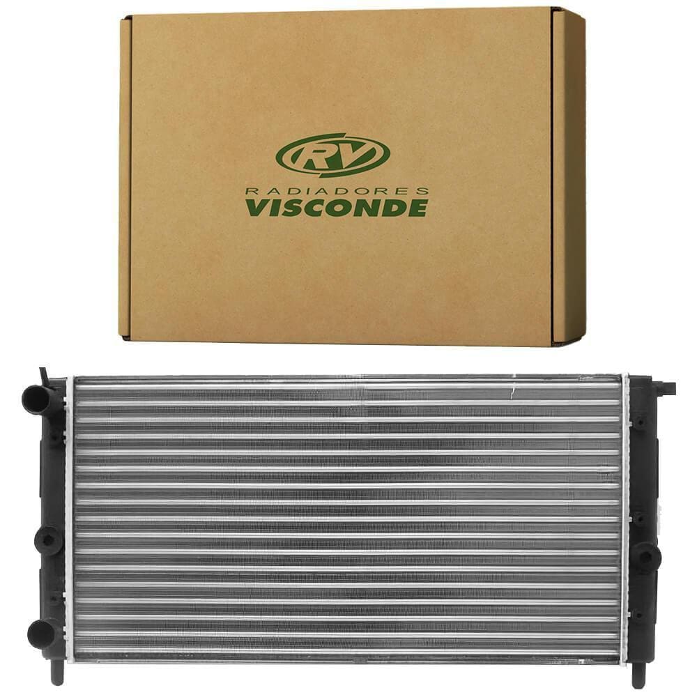 Radiador Fiat Uno 1.5 1.6 90 A 2000 Sem Ar Visconde