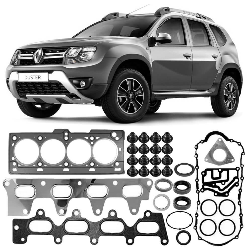 Jogo Junta Motor Duster Logan Sandero 1.6 16v Completo