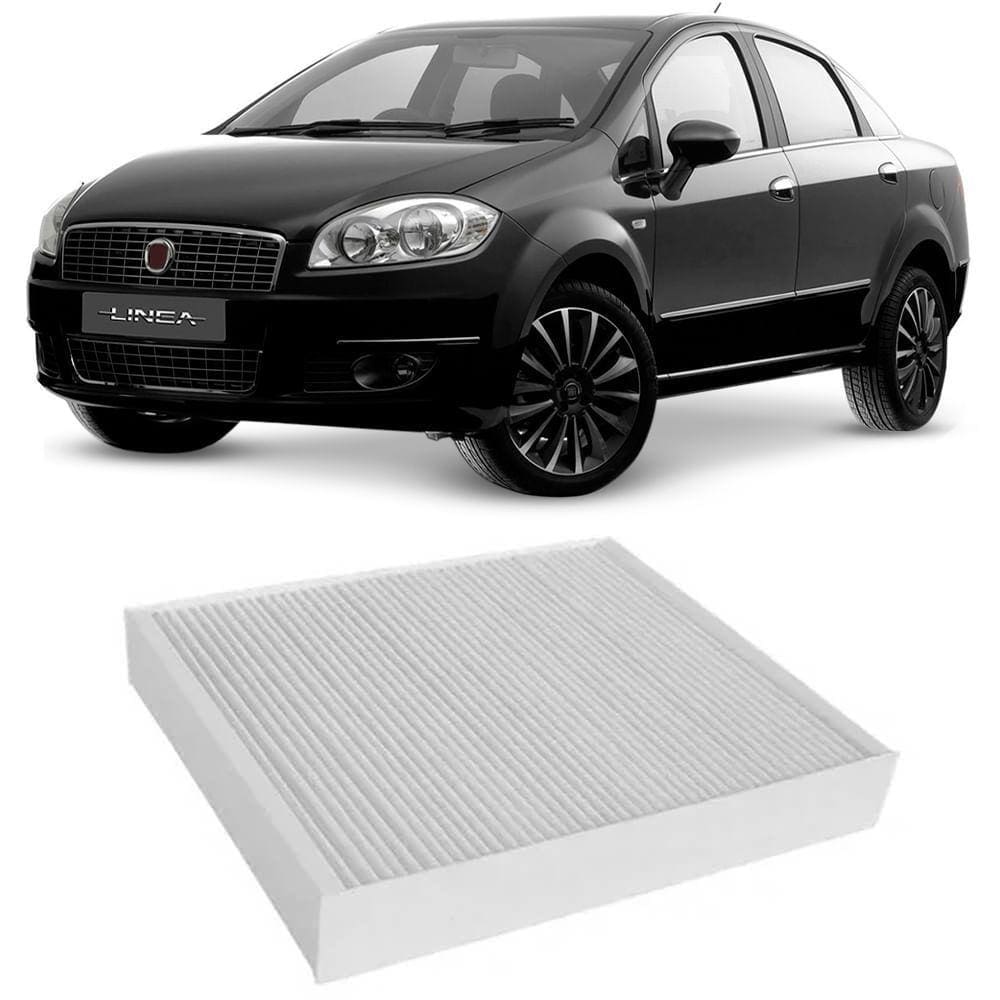 Filtro Cabine Ar Condicionado Fiat Linea 2009 A 2016 Tecfil