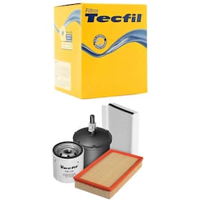 Kit Troca De Filtros Fiesta 1.0 1.4 Gasolina 96 A2002 Tecfil