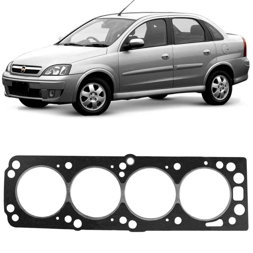 Junta Cabeçote Motor Corsa Sedan 1.4 8v 2008 A 2012 Fibra