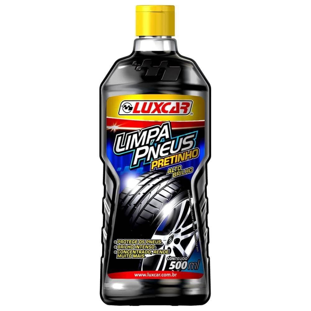Limpa Pneu Pretinho Concentrado Alto Brilho 500ml Luxcar