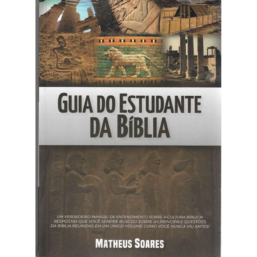 Livro Guia do Estudante da Bíblias Matheus Soares