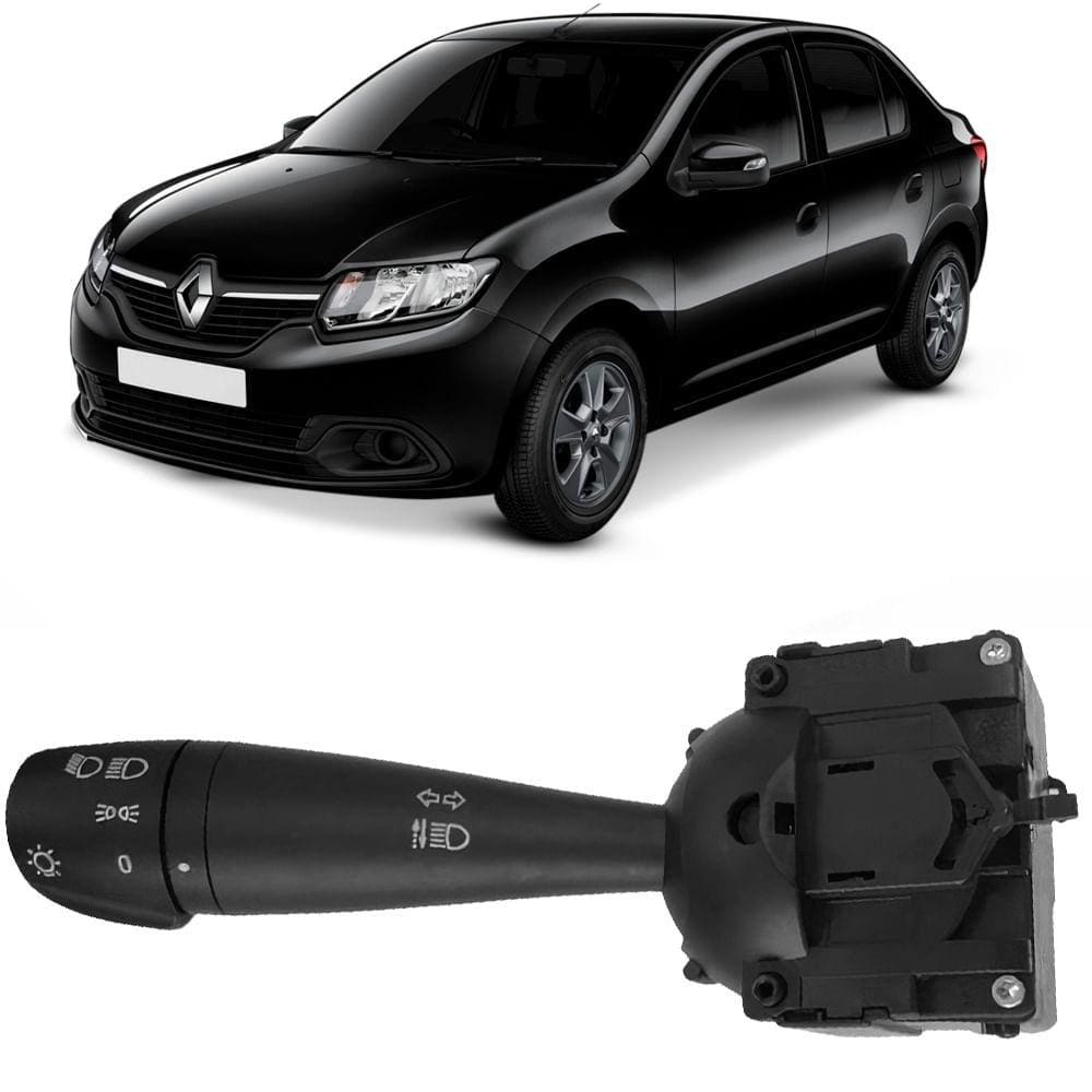 Chave Seta Logan 14/17 Farol Alto E Baixo S/neblina Im12300
