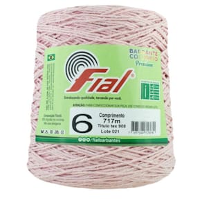 Barbante Colorido N06 700G - Fial 69-Rosa Claro