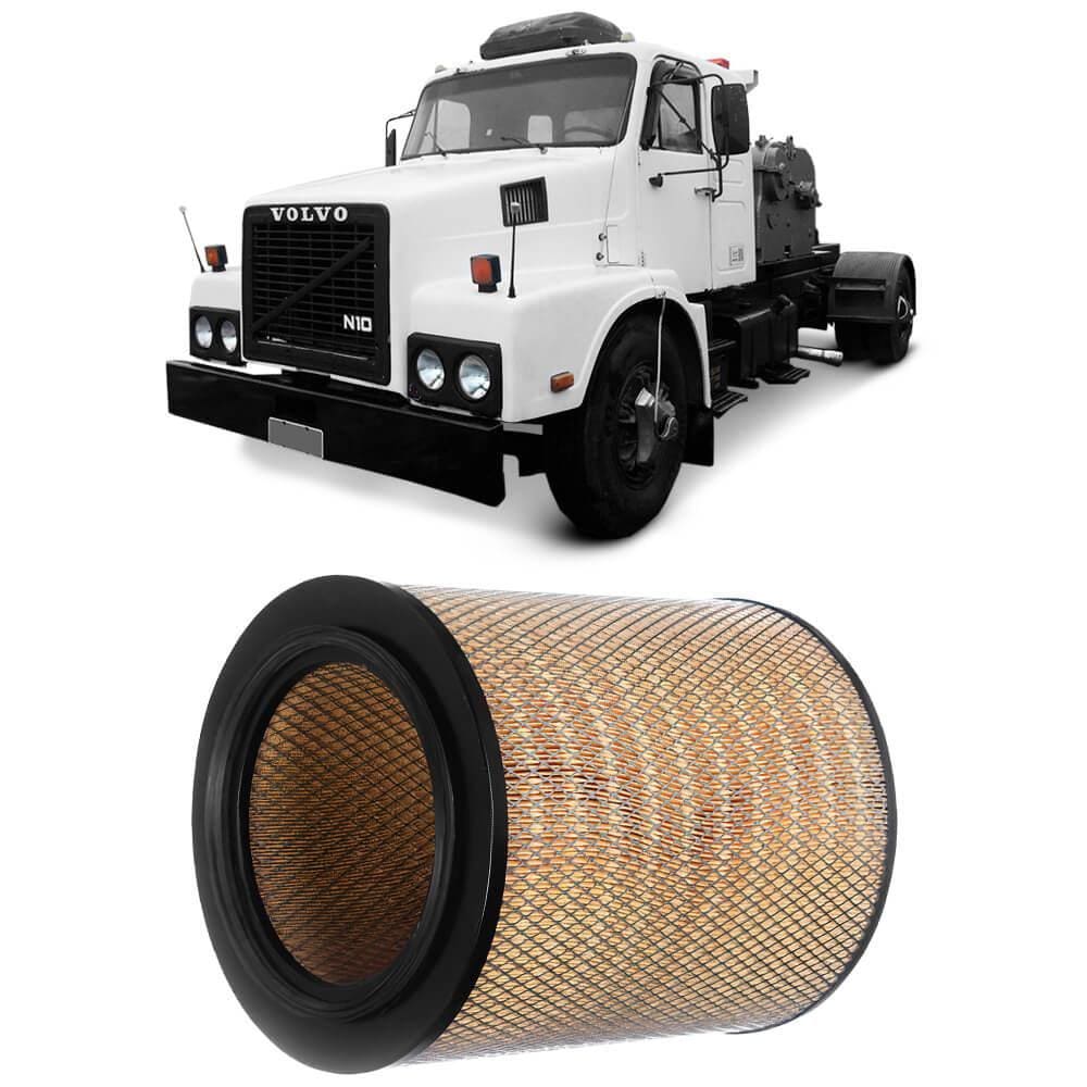 Filtro Ar Volvo N10 84 A 90 Tecfil Ap5569