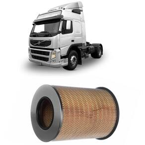 Filtro Ar Volvo FM370 Euro 2013 a 2016 Tecfil AP5573