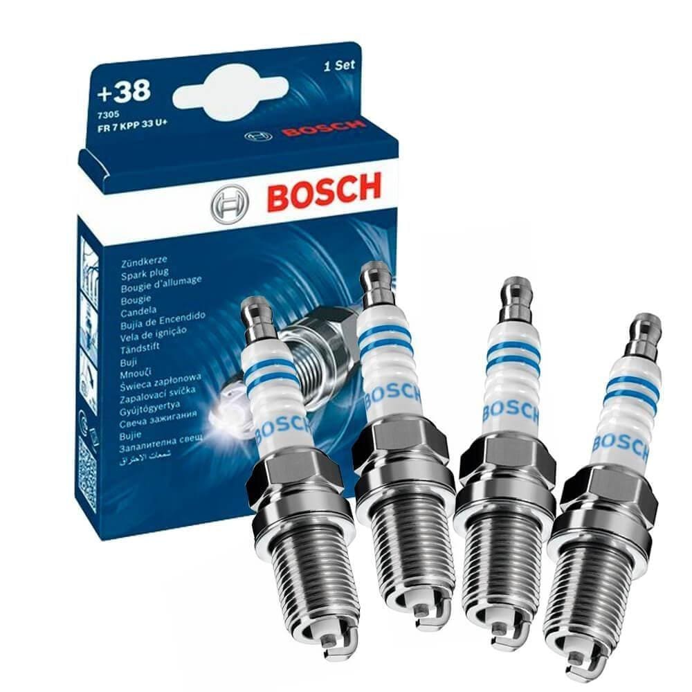 Jogo Vela De Ignição Citroen C3 1.4 2003 A 2012 Bosch