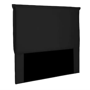 Cabeceira King Size 1,95m Trento Suede Preto - Gran Belo