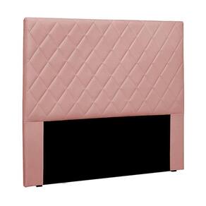 Cabeceira King Size 1,95m Givenchy Veludo Rosa Gran Belo