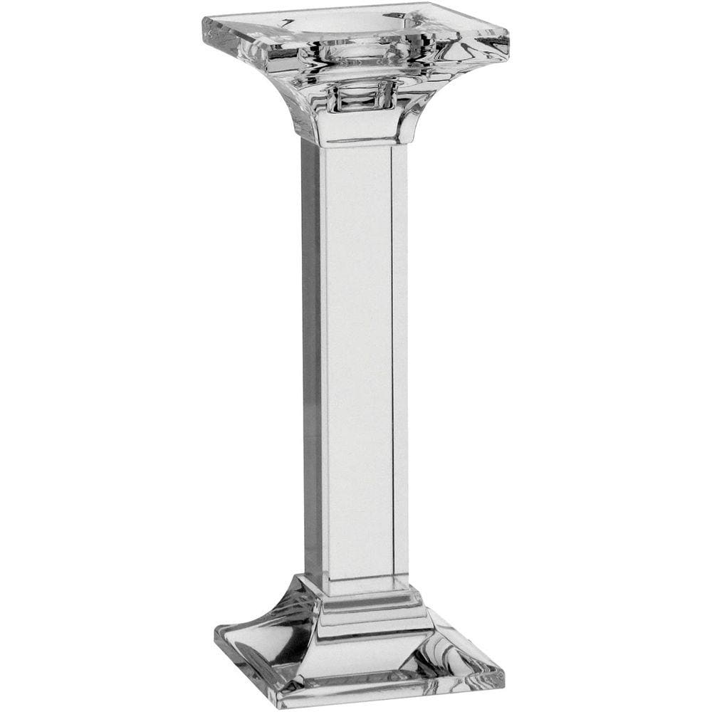 ESPECTRUM CASTIÇAL 19x7x7cm CRISTAL TRANSP