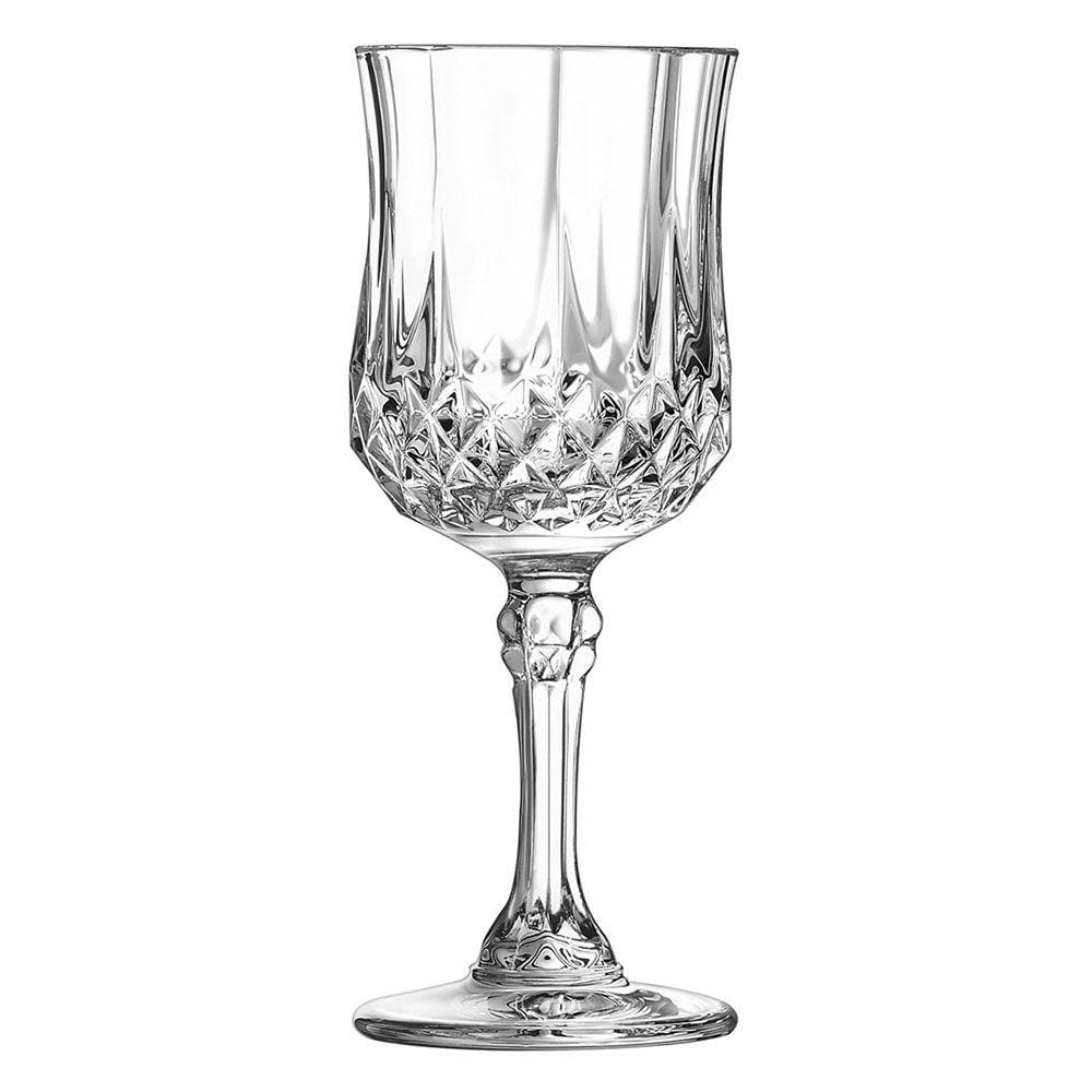 LONGCHAMP TAÇA LICOR 12x4x4cm 60ml CRISTAL TRANSP 6PÇ