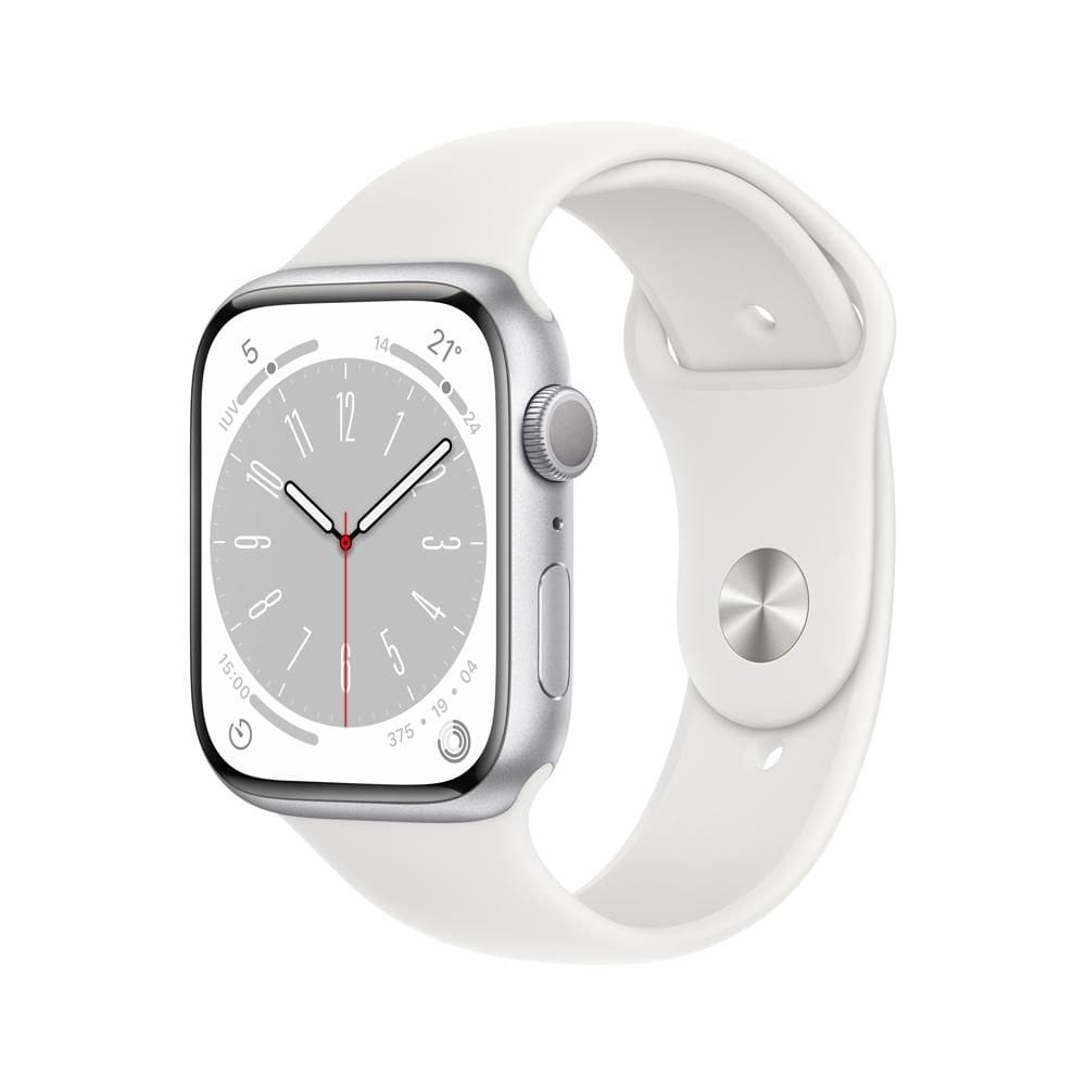 Apple Watch Series 9 GPS + Cellular • Caixa meia-noite de alumínio – 45 mm  • Pulseira esportiva meia-noite – M/G