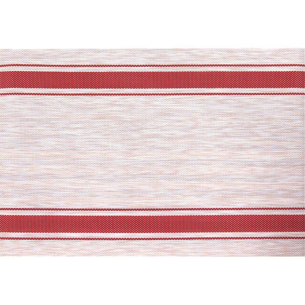 MENZEL LUGAR AMERICANO 45x30cm PVC VERMELHO 4PÇ