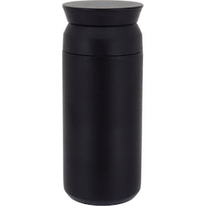 BALLY GARRAFA TÉRMICA 17x7x7cm 350ml INOX PRETO PAREDE DUPLA