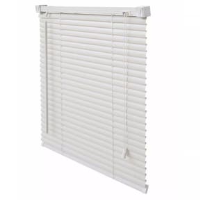 Persiana Horizontal PVC Branca 180 (L) x 160 (A) Lâminas Resistentes Flexíveis C/ Kit de Instalação
