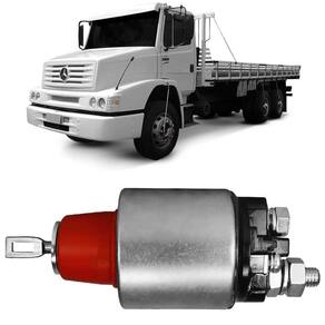 Relé Solenoide Partida 12v Mercedesbenz L1420 L1620 L1621 Zm