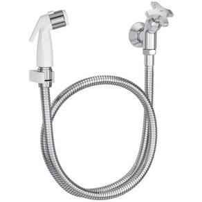 Ducha Higiênica Com Registro Cromado / Branco Link 1984.C34.ACT.LINK,BR - Deca