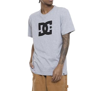 Camiseta DC Shoes DC Star SM23 Masculina Cinza Mescla