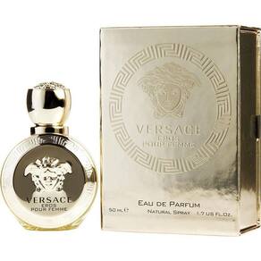 Perfume Feminino Versace Eros Pour Femme Gianni Versace Eau De Parfum Spray 50 Ml