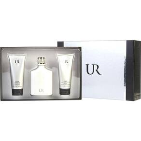 Cx De Presente Masculino Ur Usher Eau De Toilette Spray 100 Ml + Pós Barba 100 Ml + Gel De Banho 100 Ml