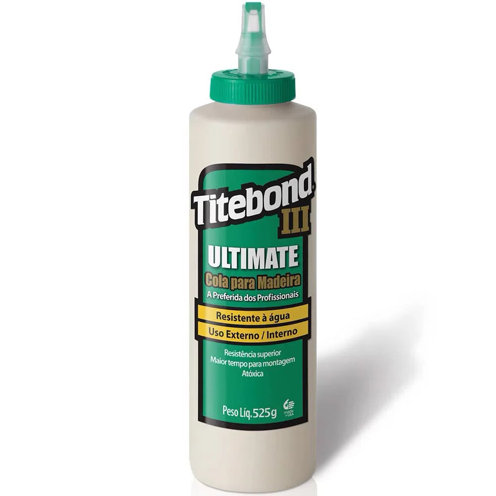 Cola Para Madeira Ultimate III Wood Glue 525G Titebond