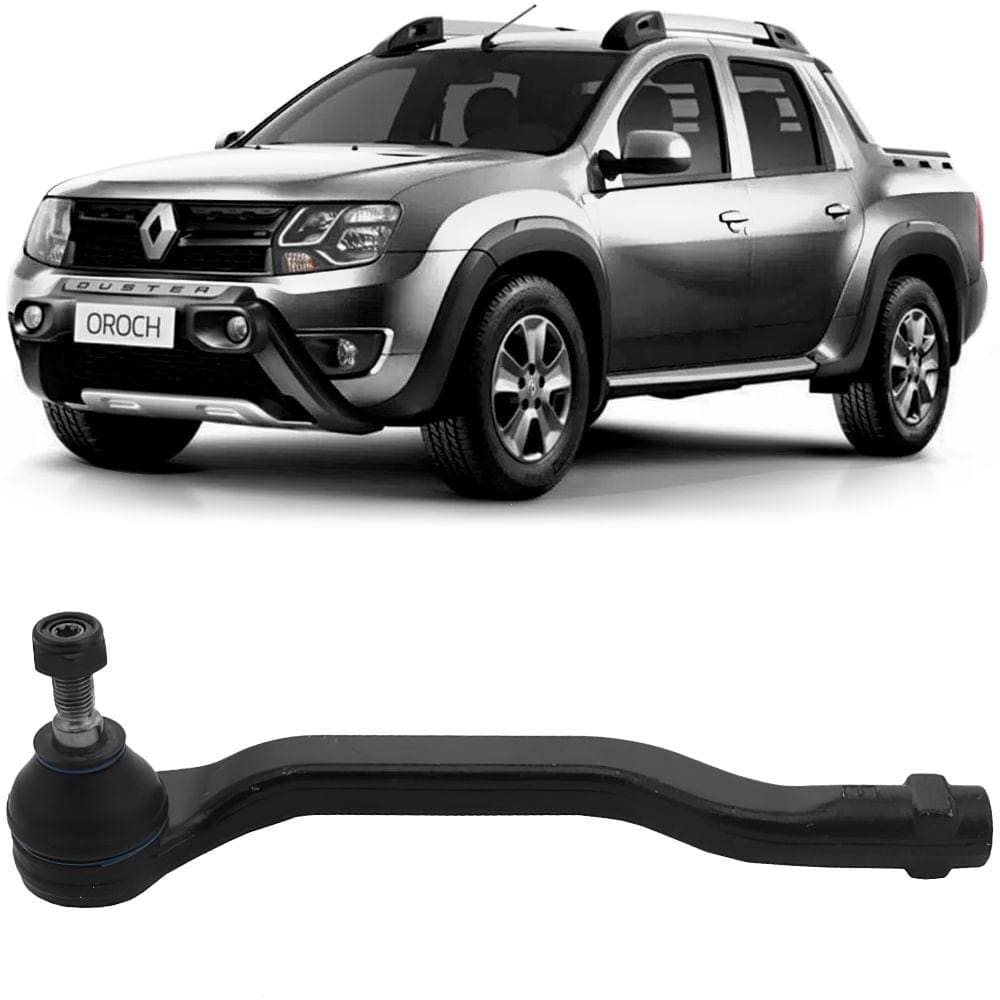 Terminal Direção Duster Captur Oroch 2011 a 2020 Dianteiro Motorista Nakata N99201