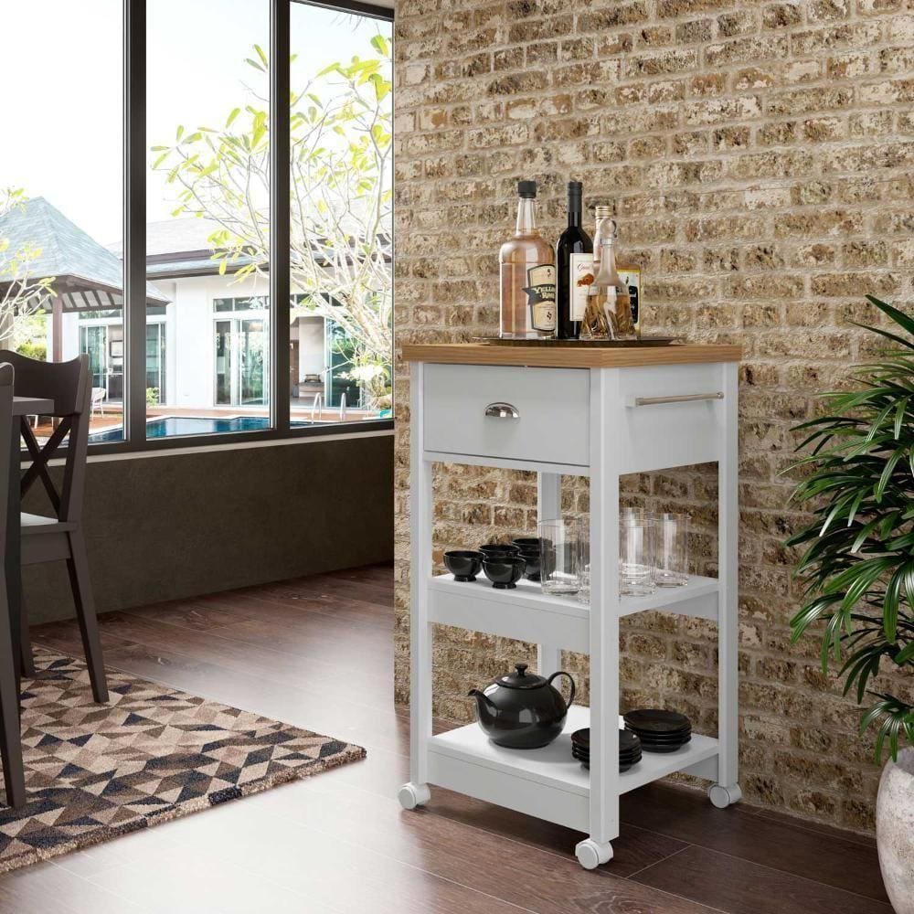 Balcão Fruteira Galão água Ditália Ba-130 Cor:branco Branco