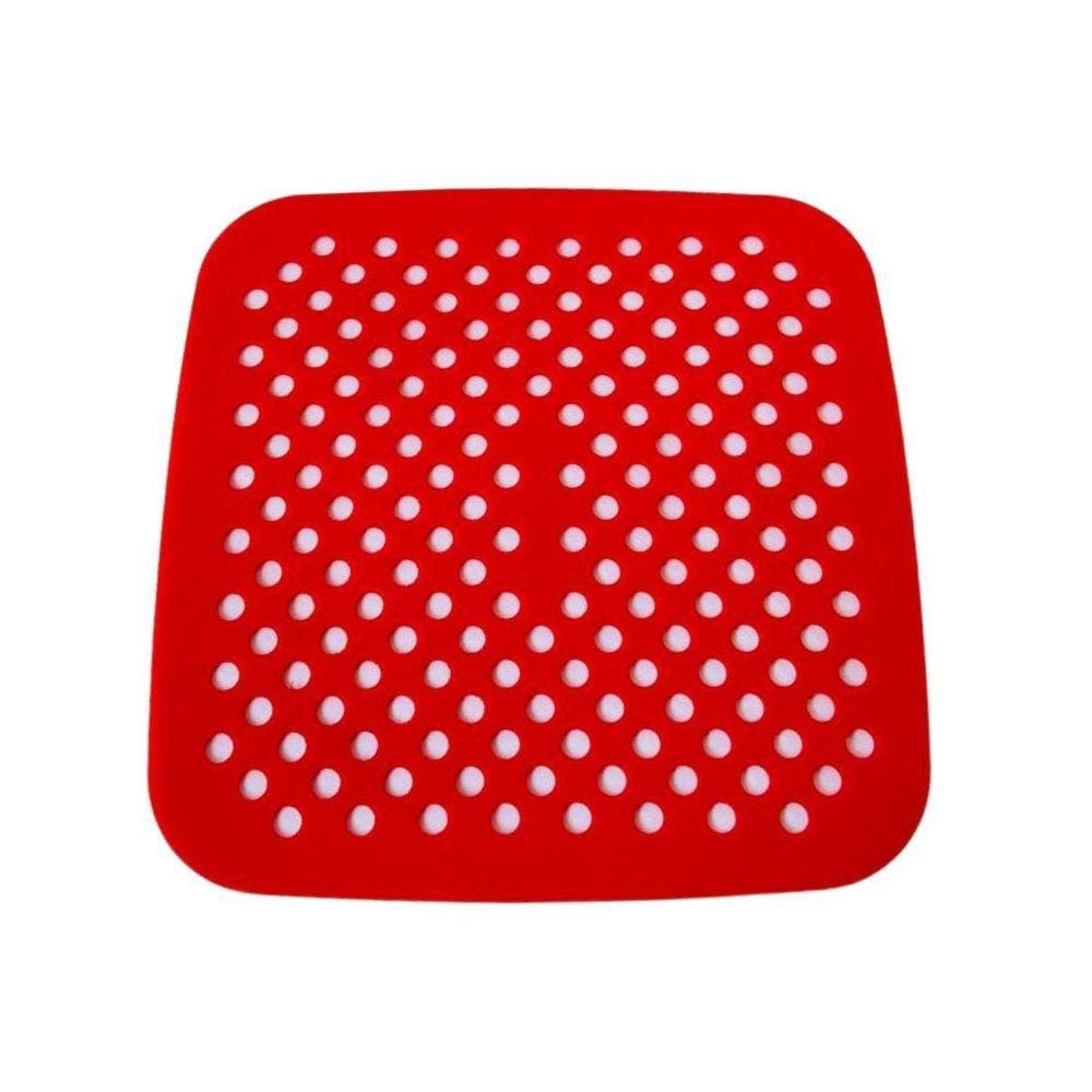 Protetor Tapete Silicone Para Fritadeira Airfryer Quadrado