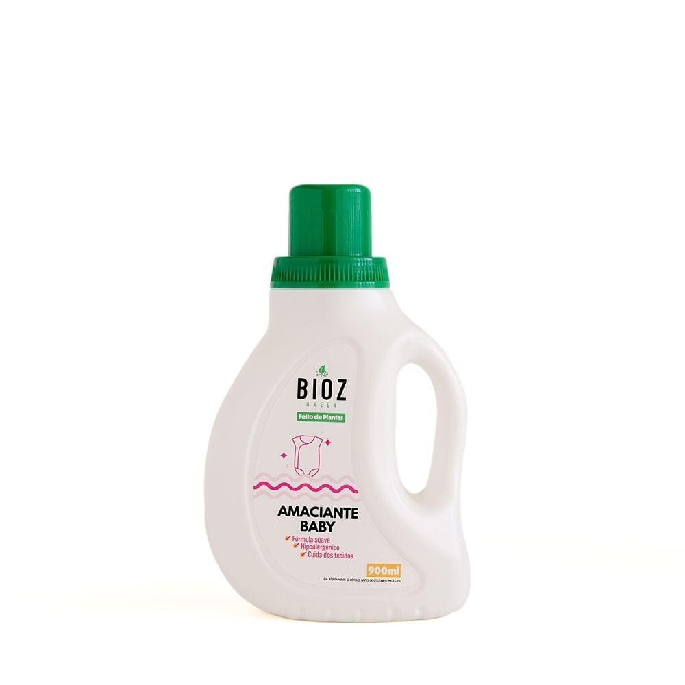 Kit 2X: Amaciante de Roupas Baby Biodegradável BioZ 900ml