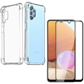 Capa Capinha Samsung A32 4G + Película De Vidro 3D Blindada