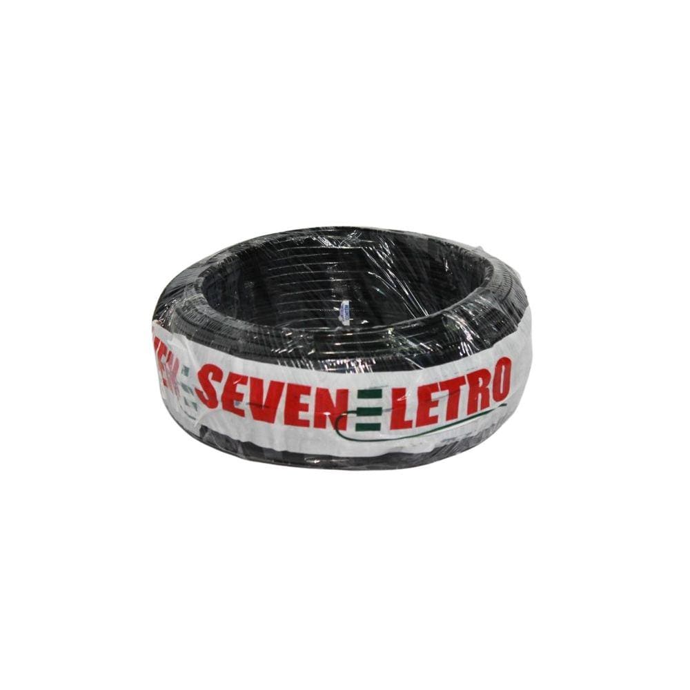 Fio Cabo Flexivel 4 Mm - 20 Metros Preto