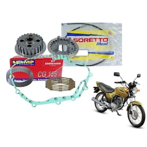Embreagem Hamp Cabo Junta Cg Titan Fan 125 De 2002 Ate 2008
