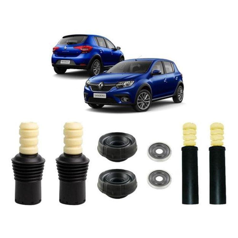 Kit 4 Amortecedor Sandero 2009 2010 11