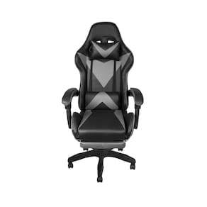 Cadeira Gamer com Rodízios PU Hawker 3315 OR Design Preta