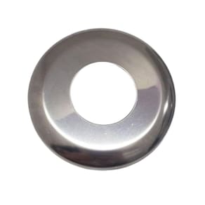 Canopla N°1 x 1/2 Acabamento para Torneira Inox Polido