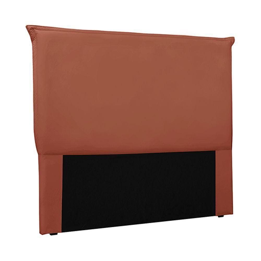 Cabeceira Decorativa King Size 1,95m Trento Veludo Cobre