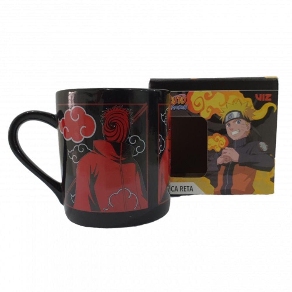 Caneca 330Ml Naruto Akatsuki Quinteto CLUBE COMIX 24667