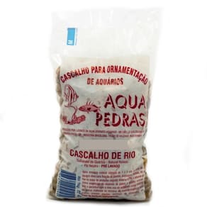 Substrato Para Aquários Cascalho Mineiro Nº1 1 Kg Aqua Pedras