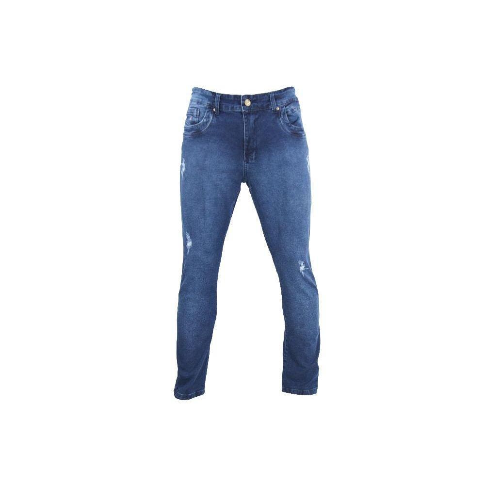 Calça Bivik Jeans Sem Estampa Azul - Masculino