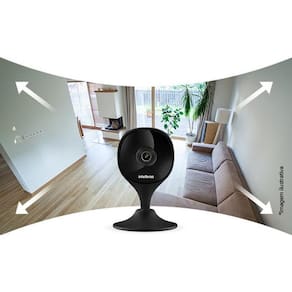 Câmera Interna Wi-Fi Full Hd Imx C Black Intelbras