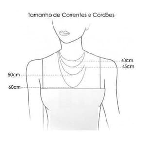 Colar Corrente Feminina 45cm Ponto De Luz Coração Prata 925