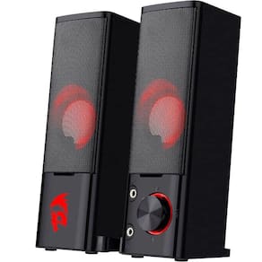 Caixa De Som 2.0 Redragon Orpheus 3W Rms - Led Vermelho