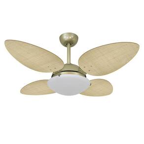 Ventilador Teto Volare Gold Palmae 4 Pás Natural - 220V