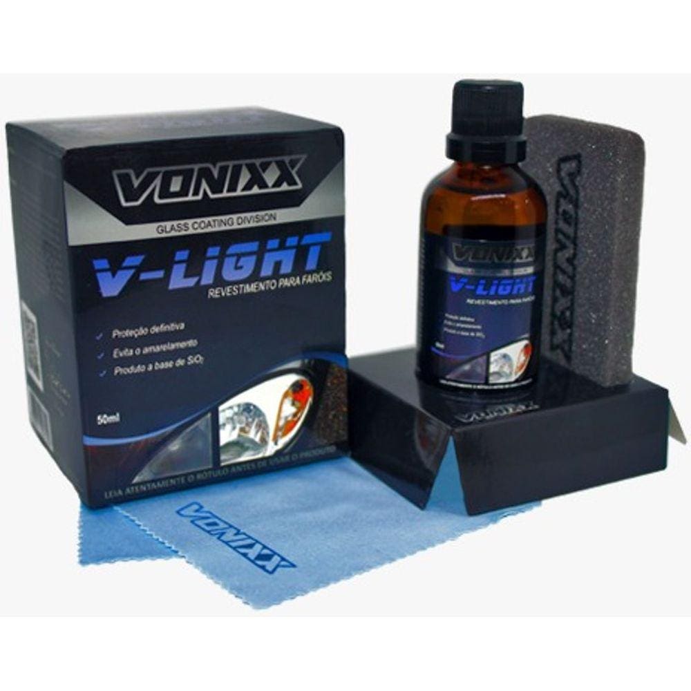 Vonixx V-light Vitrificador Para Faróis 50ml