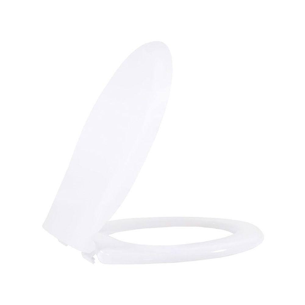 Assento Sanitário Termofixo Oval Luxo Branco