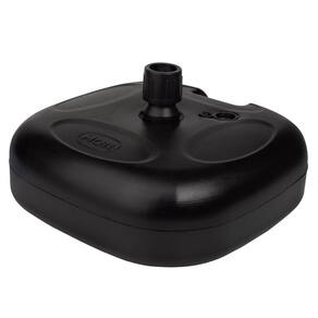 Base Plástica Para Ombrelone Ou Guarda Sol Preta Mor