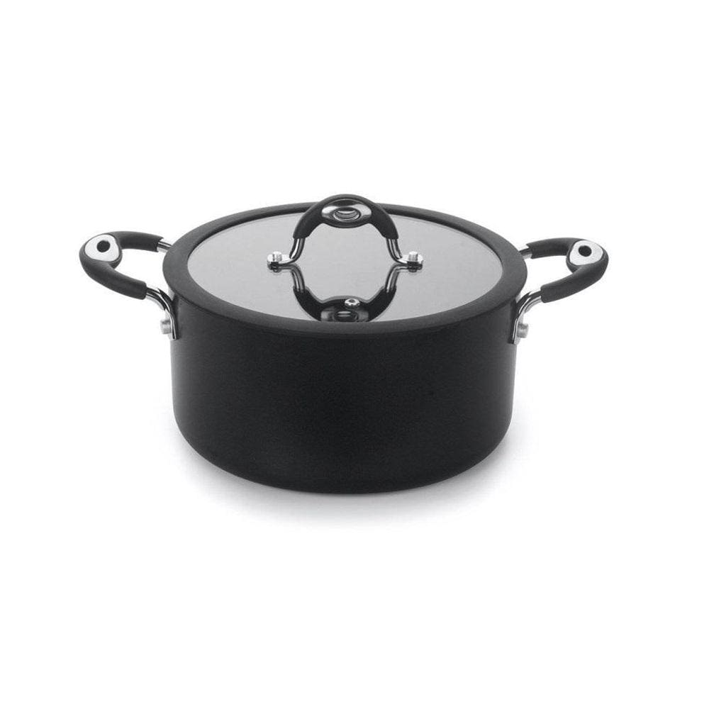 Panela Caçarola 30Cm Dom Antiaderente Com Tampa Multiflon