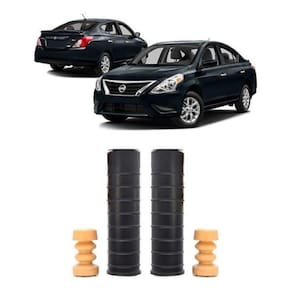 Kit 2 Batente Coifa Amortecedor Traseiro Versa 11 12 13
